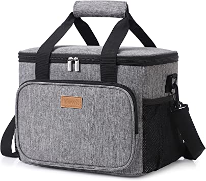 Lifewit 25L Kühltasche Gross Thermotasche Cooler Bag Einkaufstasche Kühlbox Thermo Tasche Lunchtasche Picknicktasche isoliert faltbar für Lebensmitteltransport