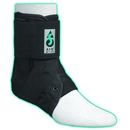 MedSpec ASO EVO Ankle Stabilizer - Black - Medium
