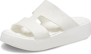 Crocs Getaway Platform H-Strap, Wedge Sandals for Women