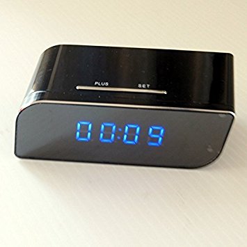 Youyoute HD 720P Wireless WiFi IP Spy Alarm Clock Hidden Camera DVR Camcorder real time monitoring T16