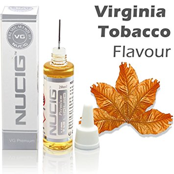 Virginia Roll Up Flavour Large 20ml Eliquid ★ Over 30 Flavours ★ Exclusive Integrated Dispensing Point ★ VG Premium Base | for ecigarette | electric cigarette | electronic cigarette | clearomiser | clearomizer | eshisha | ehookah | e cigarette (Virginia Roll Up) | Nicotine Free | Tobacco Free