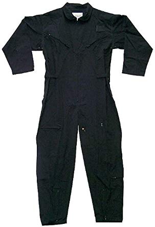 Army Universe Air Force Flight Suits, US Military Type Coveralls, Uniform Overalls/Jumpsuits for Work with Official Pin