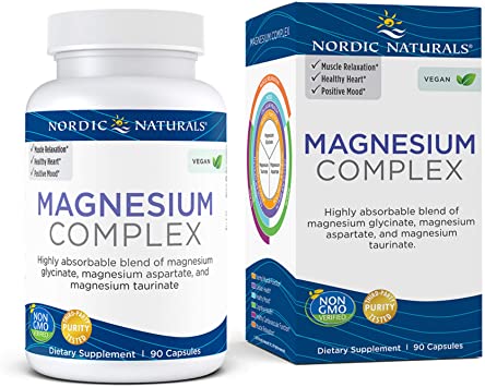 Nordic Naturals Magnesium Complex, 90 Caps, 139 g