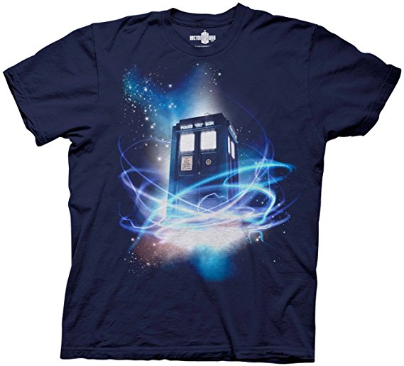 Doctor Who Tardis in Space Men's T-shirt