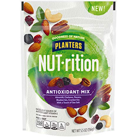 Planters NUT-rition Antioxidant Mix Bag, 5.5 Ounce