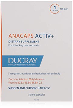 Ducray Anacaps Activ  Dietary Supplement for Thinning Hair & Nails