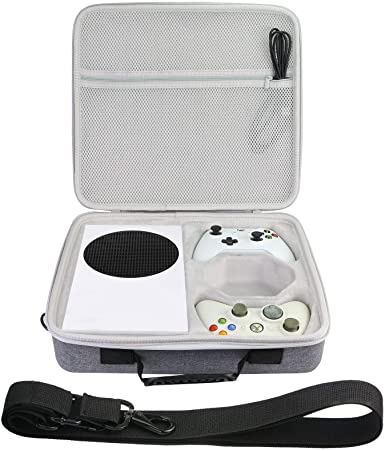 co2CREA Storage Carry Case for Xbox Series S Game Console Wireless Controller (Case Only)