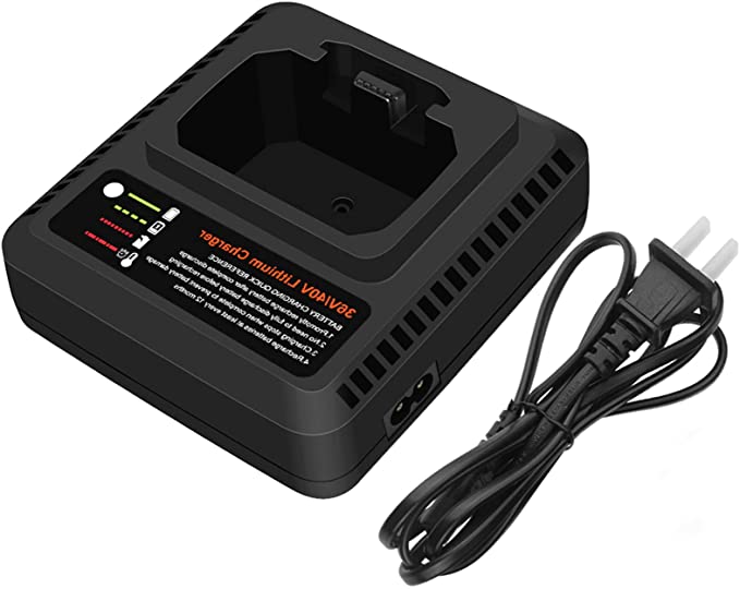 36V/40V Max Fast Charger Replacement for Black & Decker LCS36 LCS40, Compatible with Black and Decker 36V/40V Lithium Battery LBXR36 LBXR2036 LBX36 LBX1540 LBX2040 LBX2540 LST540 LCS1240 LST136W