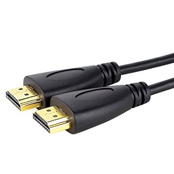 C&E HDMI-HDMI3 10' HDMI Male-Male HDTV Cable, Black