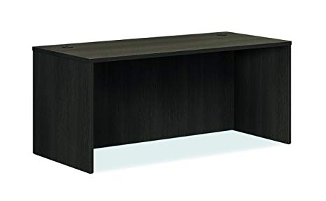 HON BL Laminate Series Office Desk Shell - Rectangular Desk Shell, 66w x 30d x 29h, Espresso (HBL2102)