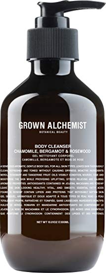 Grown Alchemist Body Cleanser, Chamomile, Bergamot and Rosewood, 300 mL