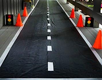 ifavor123 Racetrack Ground Floor Runner for Party Race Car Theme Accessory Decoration (1)