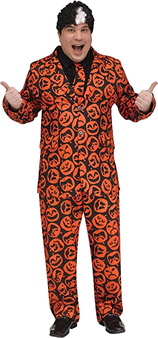 SNL David S. Pumpkins Costume Adult Plus Size