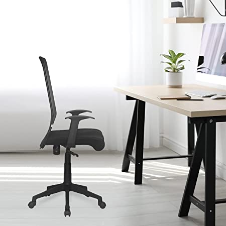 Nilkamal Thames High-Back Office Polypropylene Chair Black