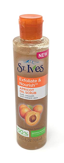 St. Ives Exfoliate and Nourish Apricot Facial Oil Scrub 4.23 fl oz 2 Pack