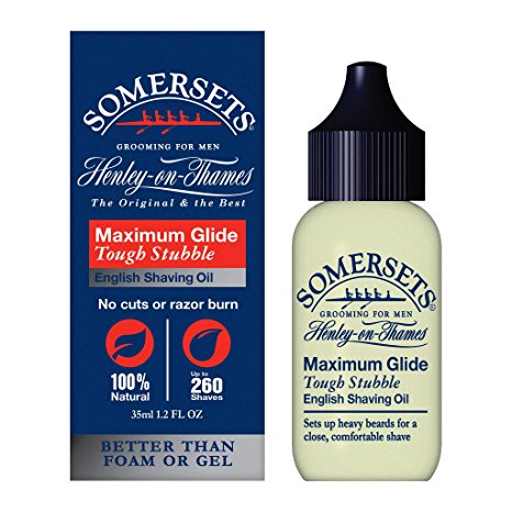 Somersets Tough Stubble Shave Oil for Men