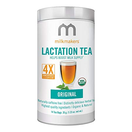 Milkmakers Lactation Tea Tin - 14 Count - Original