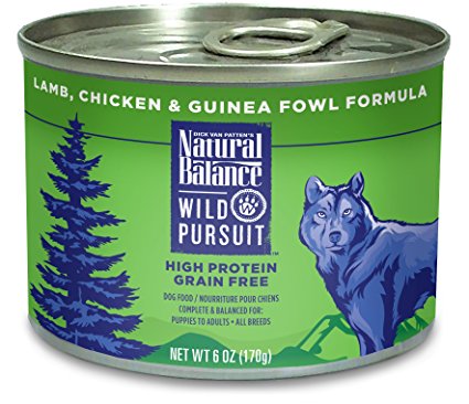 Natural Balance Wild Pursuit Canned Dog Food