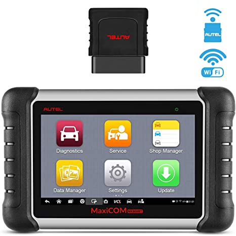 Autel MaxiCOM MK808BT OBD2 Diagnostic Scan Tool with 21 Services, Including IMMO, Oil Reset, ABS Bleed, EPB, BMS, SAS, DPF, Upgraded Ver. of MK808 (MaxiCheck Pro MD808 Pro)