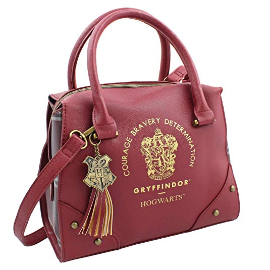 Harry Potter Purse Designer Handbag Hogwarts Houses Womens Top Handle Shoulder Satchel Bag