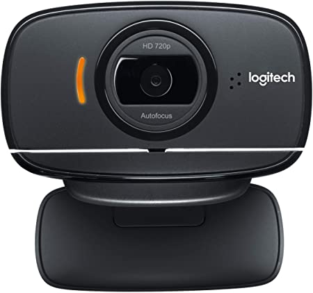 Logitech B525 - webcams (1280 x 720 pixels, 720p, USB 2.0, Black, Clip, 68.5 x 29 x 40.4 mm)