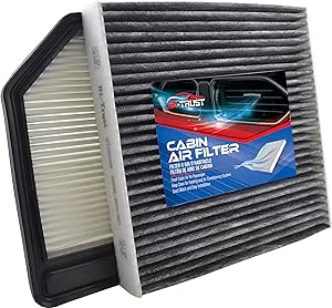 Bi-Trust Engine and Cabin Air Filter kit,Replace Fram CA10165,CF10134,Compatible with Honda Civic 1.8L 2006 2007 2008 2009 2010 2011,2-Pack