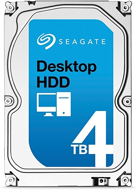 Seagate SATA 6Gb/s 3.5-Inch 4TB Desktop HDD (ST4000DM000)