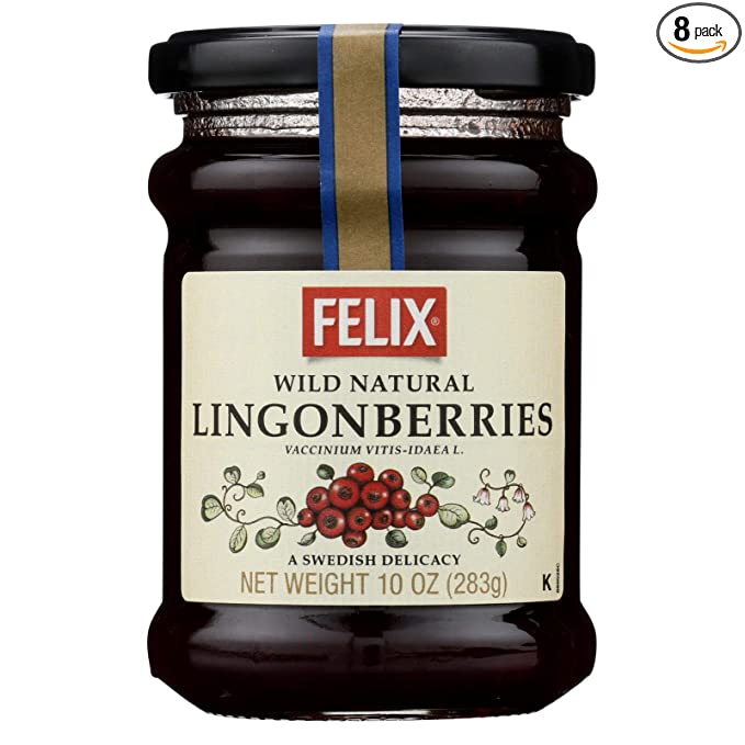 Felix Lingonberry, 10.0 Ounce (Pack of 8)