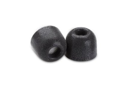 Comply Premium Replacement Foam Earphone Earbud Tips - Isolation Plus Tx-100 (Black, 3 Pairs, Large)