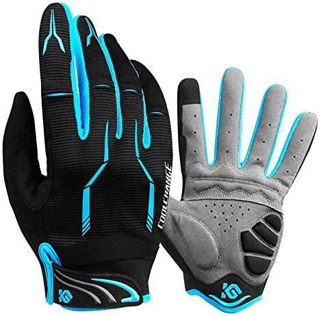 Cool Change Full Finger Bike Gloves Unisex Outdoor Touch Screen Cycling Gloves Road Mountain Bike Bicycle Gloves