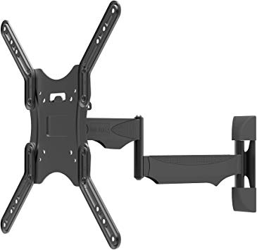 Kanto M200 Full Motion TV Wall Mount for 26" - 50" TVs | Articulating Arm with 18.6" of Extension | Up to 180° Swivel and 14° of Tilt | 4" Offset | VESA Compatible TV Bracket | Heavy-Duty Steel