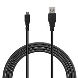 iXCC  10ft TEN FEET  EXTRA LONG Extended Length Black Micro USB SYNC and Fast Charging Cable Cord For Smartphones tablets MP3 players cameras hard drives e-readers external batteries handheld game consoles