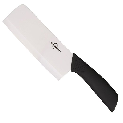 Aysmart® 6.5" Ceramic Knife , Vegetable Cleaver , Nakiri Knife, Chef Knife , Cleaver, Kitchen Knives
