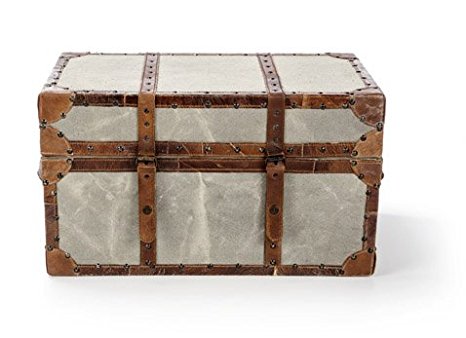 Sherazade - Handmade Trunk with Leather Details From The Barrel Shack