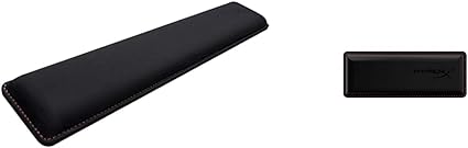 HyperX Wrist Rests - Cooling Gel Memory Foam - Anti-Slip - Keyboard and Mouse Accessories, Black