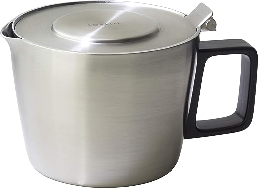 FORLIFE 601 Hospitality Stainless Steel Teapot with Built in Strainer 14 oz