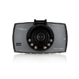HD Car Camera Black Box Dashboard Camcorder 720P 27 TFT LCD Car DVR Video Recorder with G-Sensor Night Vision Motion Detection HDMI AV 170 Wide Angle 4X Digital Zoom 300mAh-L100B