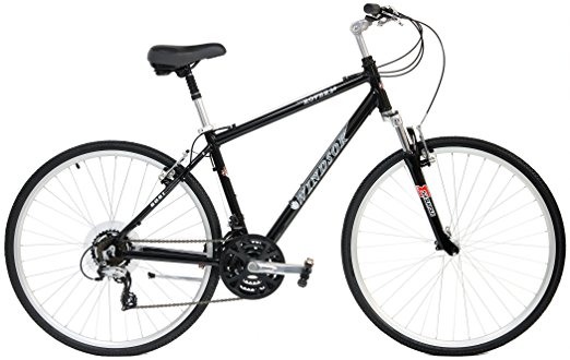 Windsor Rover 2.0 Hybrid 700c Comfort Bike Shimano 21 Speed with Suspension Fork, Flat Bars and Comfort Seat