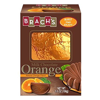 Brach's Fruit Burst Milk Chocolate Orange (Pack of 4)