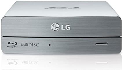 LG Electronics 14X USB 3.0 Super-Multi External Blu-ray Disc Rewriter BE14NU40 (DVD /-RW with M-DISC Support)