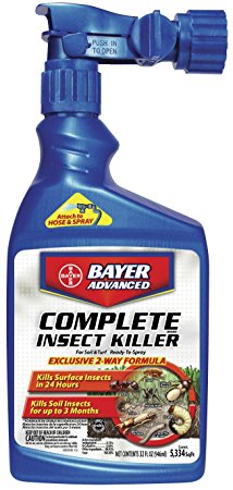 Bayer Advanced 700280 Complete Insect Killer for Soil and Turf Ready-To-Spray, 32-Ounce