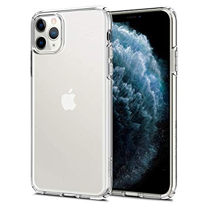 Spigen Liquid Crystal, Designed for iPhone 11 Pro Max Case (2019) - Crystal Clear