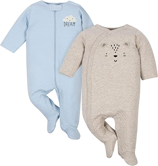 Gerber Baby Boys' 2-Pack Sleep 'N Play