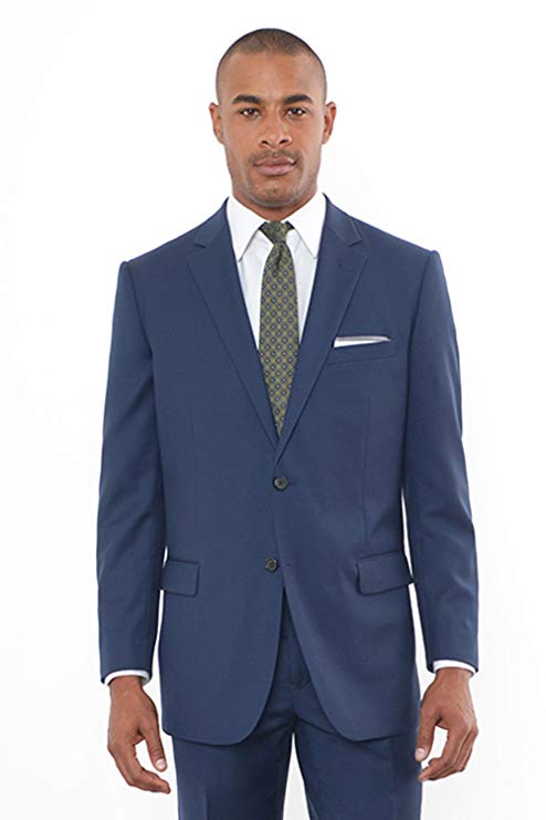 Combatant Gentlemen Men's Blue Modern Fit Suit
