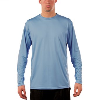 Vapor Apparel Men's UPF Long Sleeve Solar Performance T-Shirt