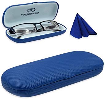 MyEyeglassCase Small Hard Eyeglass Case Kids Glasses case, Slim Eyeglass case