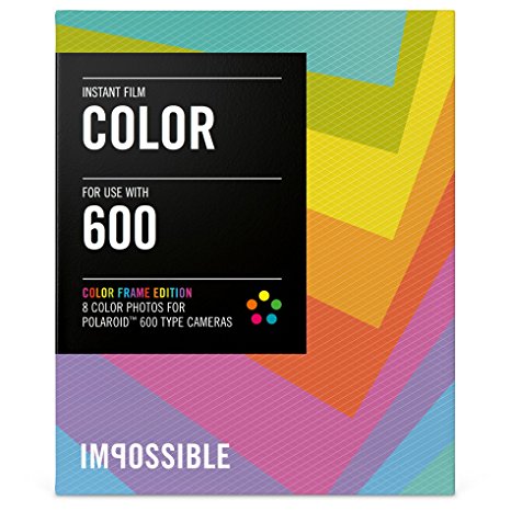 Impossible PRD2959 Color Film for Polaroid 600-Type Camera Frame