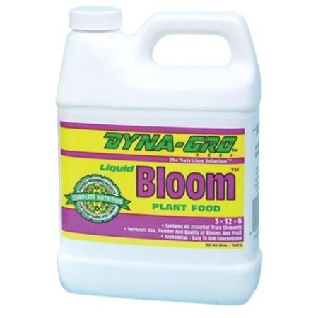 Dyna-Gro Bloom BLM-032 3-12-6 Plant Food, 1-Quart