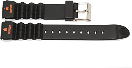 TIMEX TX470381 - Replacement Watch Strap [Black Resin]