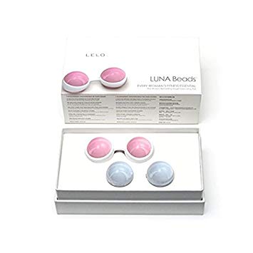 LELO LUNA Beads (Regular Size) - Kegel Balls to tone your Pelvic Floor - Ben Wa Balls for Pleasure and Exercise - The World’s Most Trusted Pleasure Beads